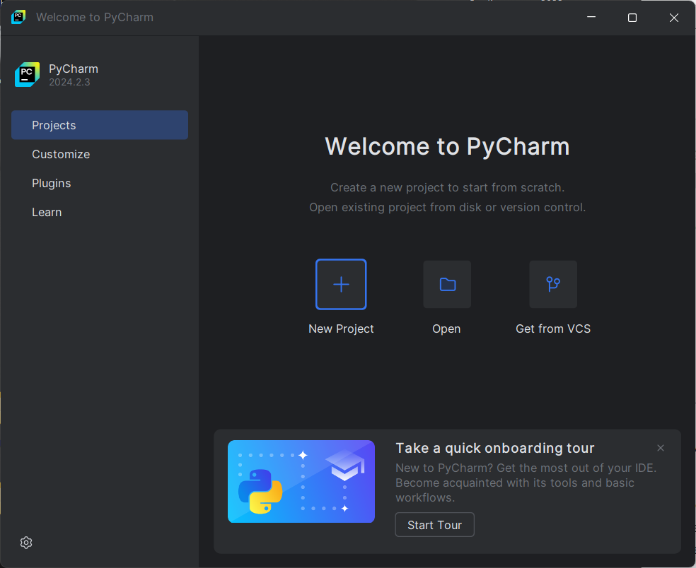 Primeiro programa no PyCharm