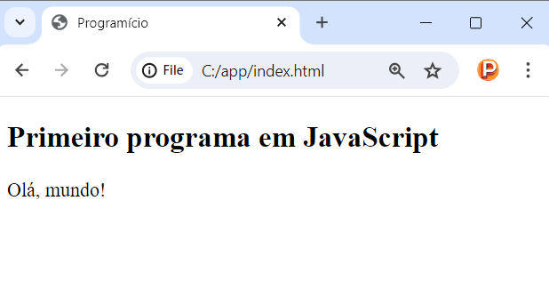 Conexão de scripts JavaScript externos